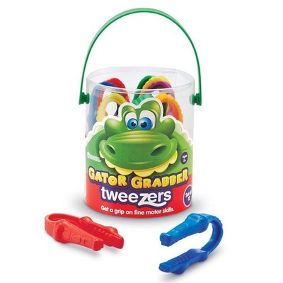 Learning Resources Gator Grabber Pinzette 12er Wanne - Kinder Kunststoff Pinzette