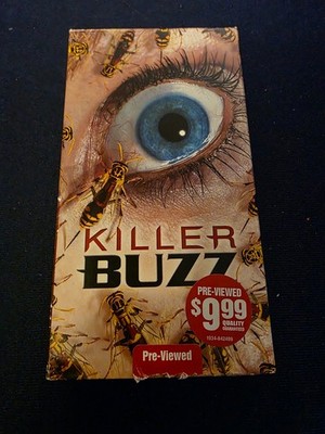 Killer Buzz (VHS 2003) Rutger Hauer Anwar Thriller Bee Insect Horror
