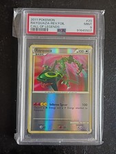 Pokemon Rayquaza Call of Legends Reverse Holo Rare #20 PSA 9 Mint on eBay