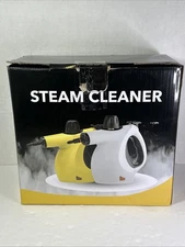 1050W Multi Steam Cleaner Handheld Steamer for Household Car Cleaning Yellow
