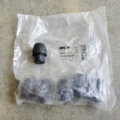 Aircom Quick Line QLCAPA016 End Cap PA 16MM Lot of 6