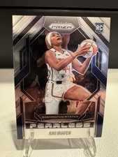 2025 WNBA Panini Prizm Kiki Iriafen Fearless RC