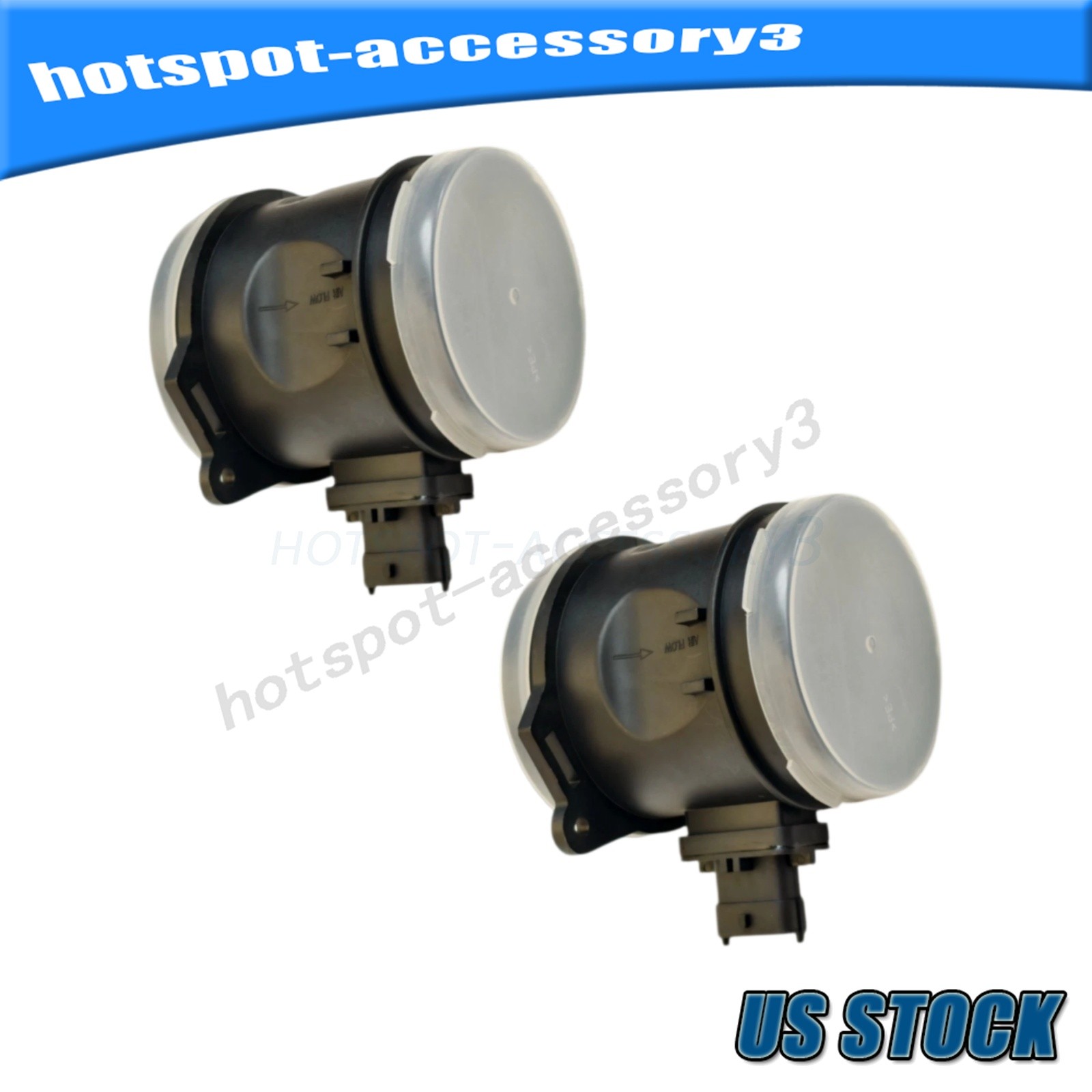 Air Flow Meters 670002164 Fits For Maserati Ghibli Quattroporte Levante 2Pcs