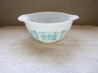 Vintage 1957 PYREX "Amish Butterprint Cinderella Mixing Bowl" White (1.5 Pts.)