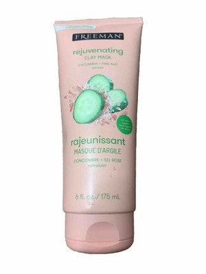 Freeman Feeling Beautiful Clay Mask Rejuvenating Cucumber Plus Pink Salt RARE
