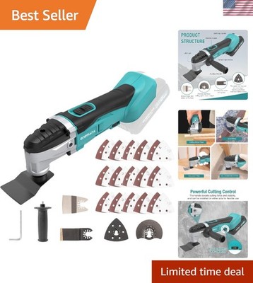 18V Brushless Oscillating Multi-Tool Cordless Wood Drywall (Tool Only) 6 Speed