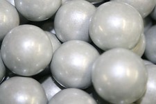 GUMBALLS SILVER 25mm or 1 inch 114 count , 2LBS