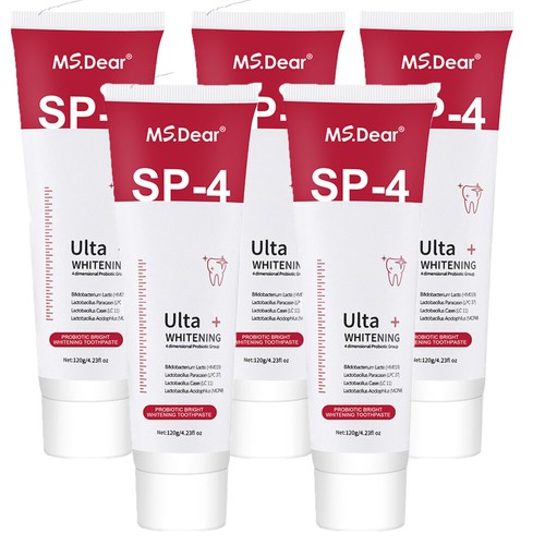 Sp-4 Probiotic Toothpaste for Whitening Bleaching Teeth Stain Toothpaste - Picture 22 of 26