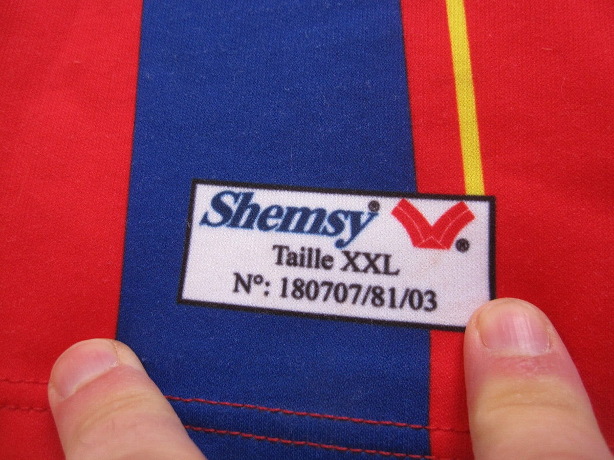 Maillot Rugby Shemsy Comité Midi Pyrénées FFR - Homme XXL (occasion, N°5)