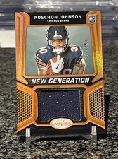 2023 Panini Certified New Generation Roschon Johnson Rookie RC Jersey SP /249!!!