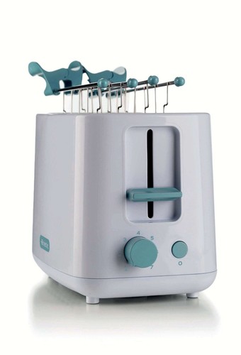 Ariete Tostapane Breakfast Bianco tostapane 760W 2 fessure con pinze - Foto 3 di 5