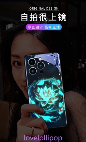 Glowing Flower LED Light up Case Shockproof Cover for iPhone 16 15 14 13 Pro Max - Picture 5 of 17