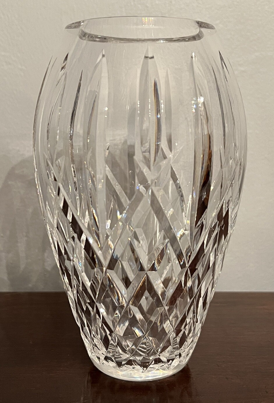 Waterford Crystal ARAGLIN 7" Flower Vase Excellent Condition Signed eBay