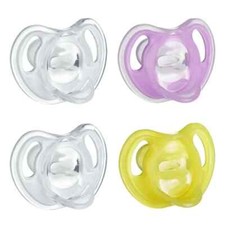 Tommee Tippee Ultra-Light Silicone Pacifier, BPA Free, 6-18m, 4 Count