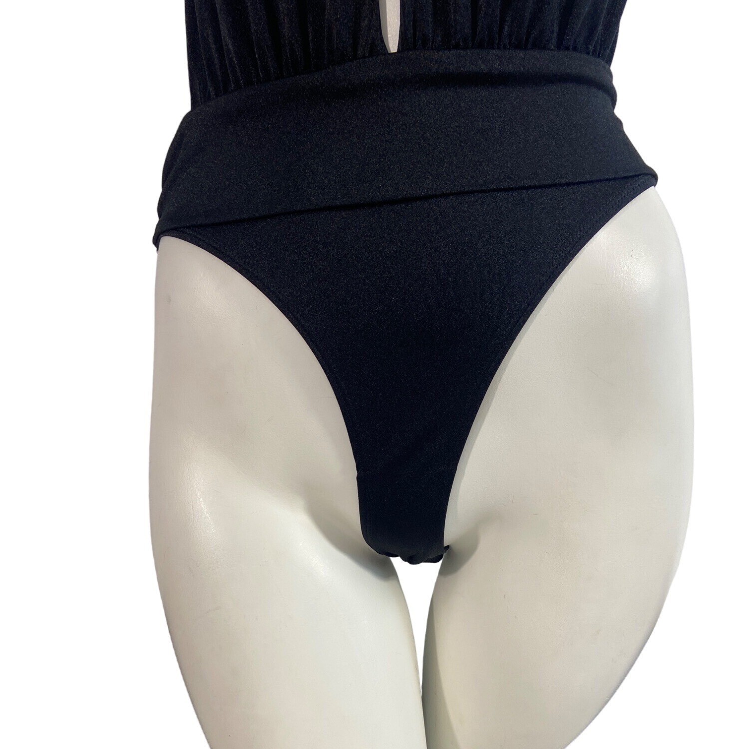 Missomo Women's Black One Piece Swimsuit Sz L