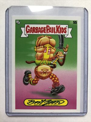 Garbage Pail Kids 2022 Topps Buch Worms Artist Autograph Brett Engstrom 55