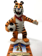 Wade Tony The Tiger Football Crazy Figure Boxed + Certificate Kellogg's Frosties