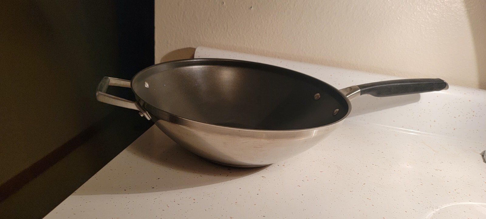 CALPHALON SELECT 12" Wok 155 MADE IN USA eBay