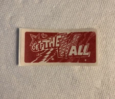 Vintage skateboard surfboard sticker BMX Vans Hutch Mongoose NOS T&C shoes Bike