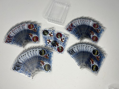 Disney Deck of Playing Cards Transparent See-Through in Clear Plastic Case - Picture 2 of 4