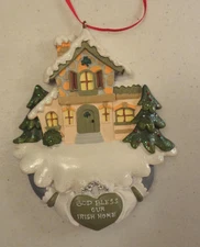Polar X God Bless Our Irish Home Personalizable Ornament KAW30173