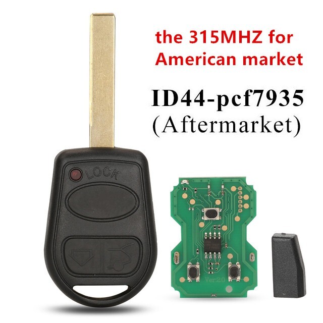 Replacement Remote Head Key Fob 315MHz for Land Rover Range Rover 2002 ...