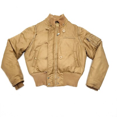 Vintage Rocawear Duck Down Bomber Jacket Convertible Vest Coat Women Size:  M