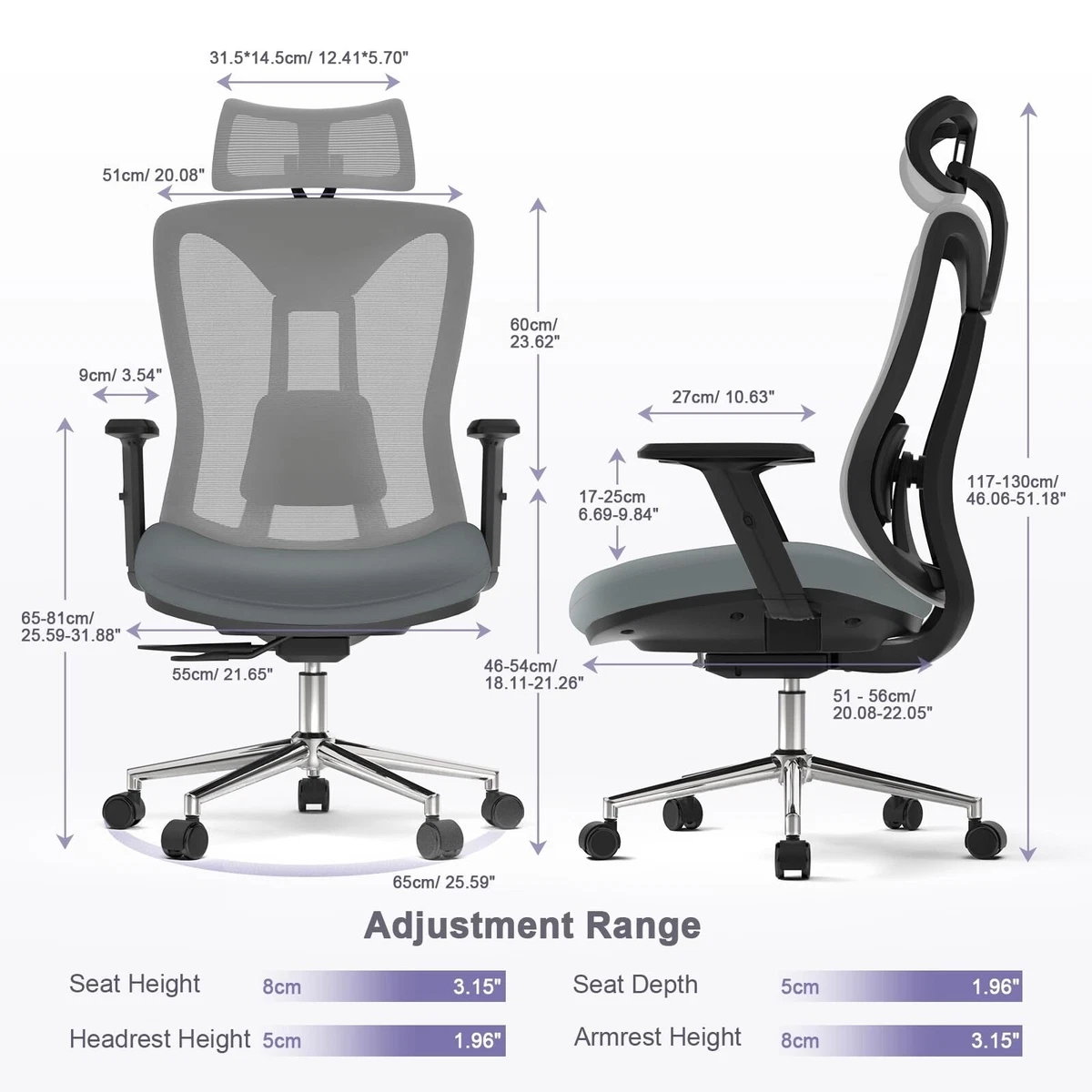 Adjustable chair for office deals