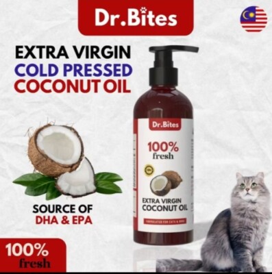 PREMIUM Extra Virgin coconut oil For Cat Ann Dog  100ml