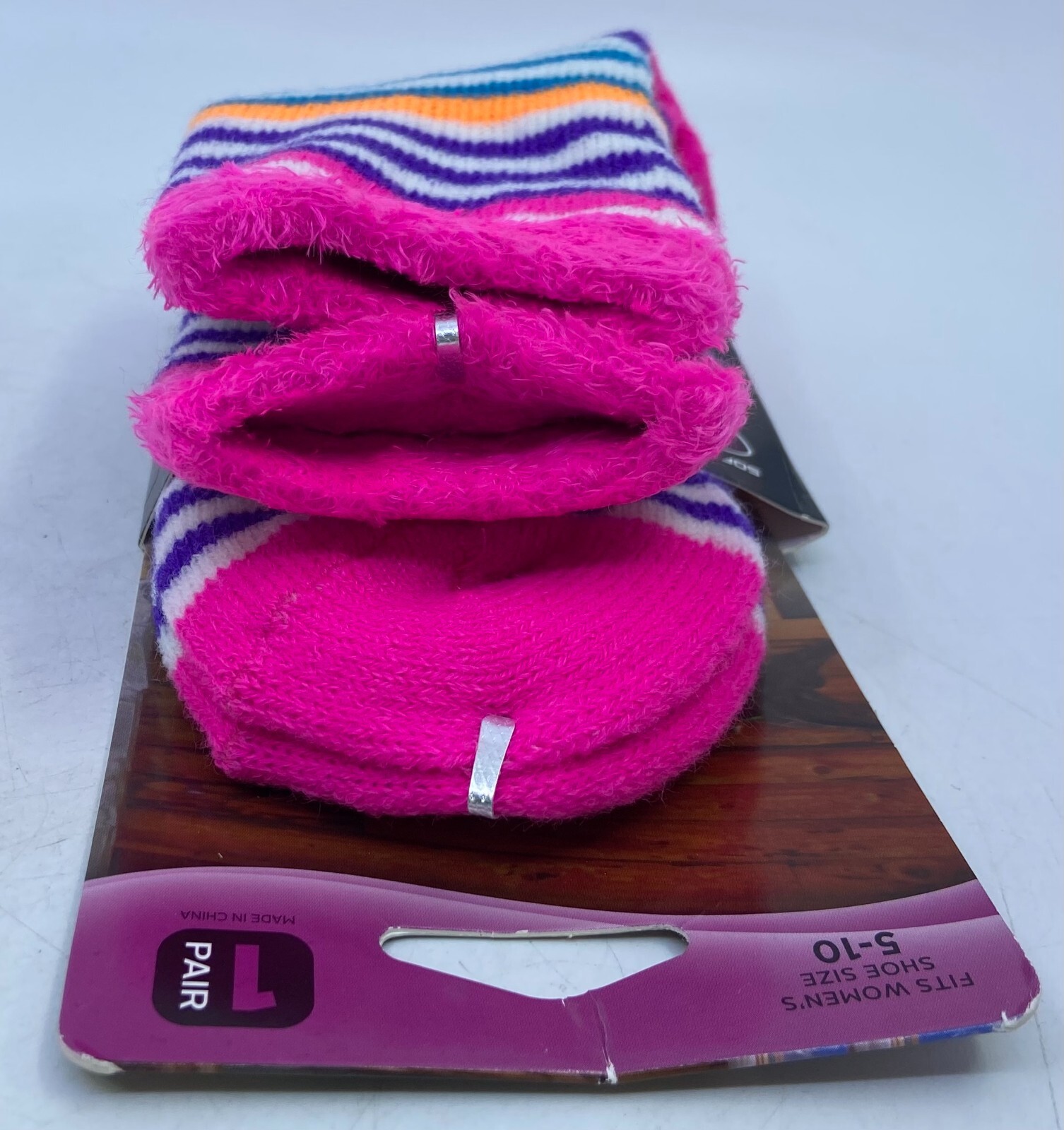 SAOLA Sof Sole FIRESIDE calze da interno donna inf di aloe misura scarpa 5 10 1 paio