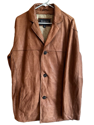 WILSONS Pelle Studio Genuine Vintage Leather Jacket Size Medium | eBay