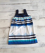 Gymboree Size 4 Seaside Stroll 2015 Line Ocean Blue Seaside Dots  Stripes Dress
