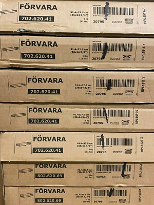 Ikea Forvara Drawer 36'' x 14 3/4'' White for Sektion kitchen cabinets 702.620.41