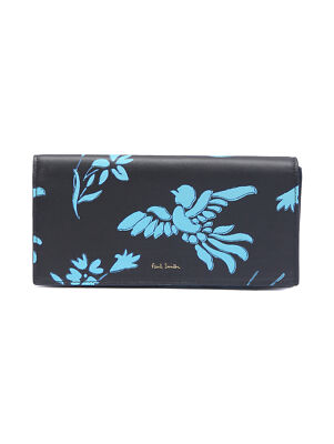 Paul Smith Graphic Floral Leather Birds Wallet New ML023028