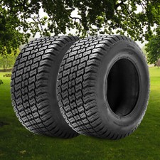 2 Packs 18x8.50-8 Lawn Mower Tires 18x8.50x8 4ply Turf Tractor Tire Heavy Duty