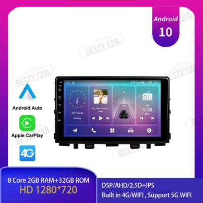 9'' Android 10 Car Stereo Radio for Kia RIO YB KX Cross 2016-2020 GPS CARPLAY DSP