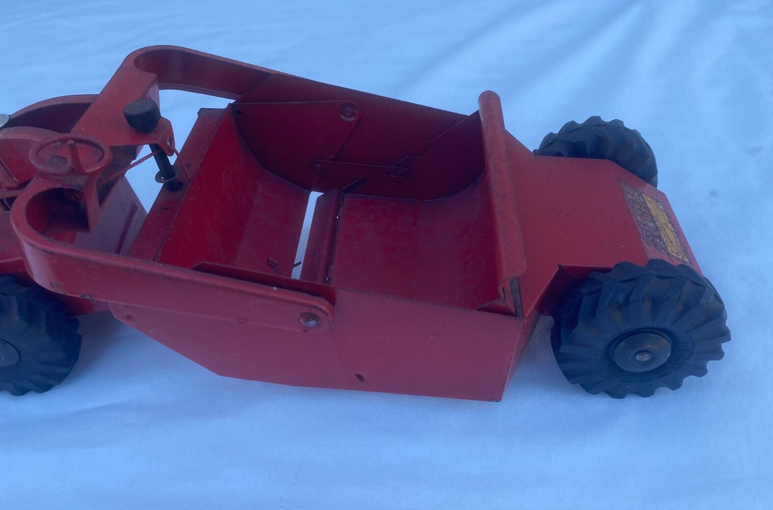 Structo Toys Vintage 1950's Earth Mover Earth Scooper eBay