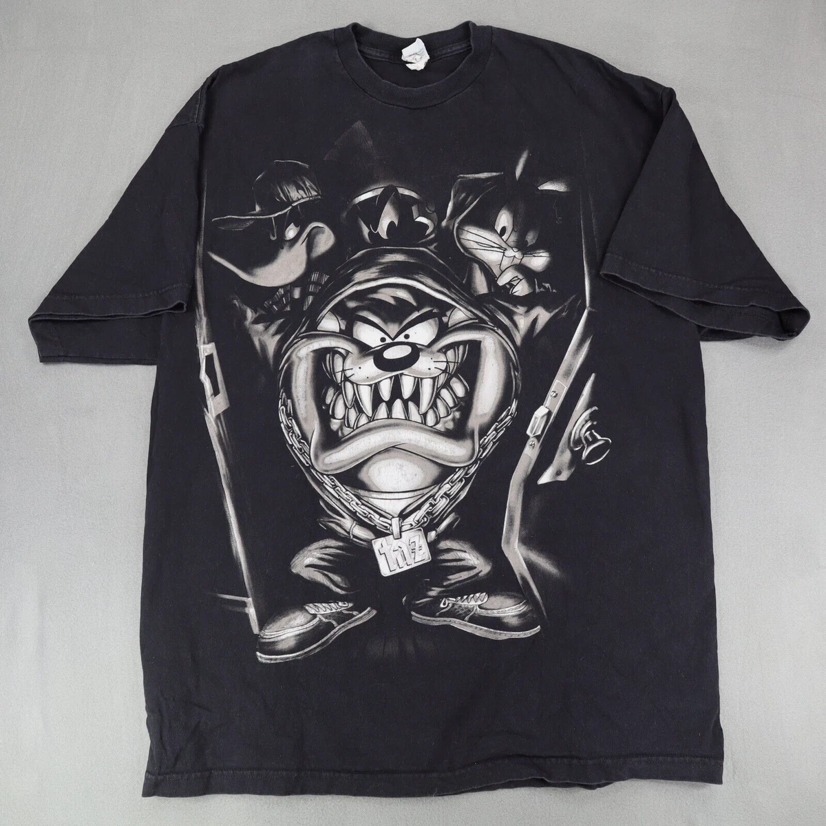 Las mejores ofertas en Camisas para hombre Looney Tunes negras
