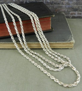 1.4 MM Massive 925 Sterling Silber Weizen Kette Für Frauen