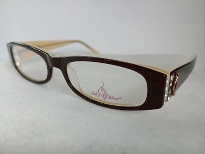 Baby Phat Glasses Frames Eyeglasses 220 Full Rim Brown NEW