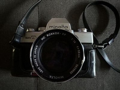 Minolta SRT 101 Film Camera Black