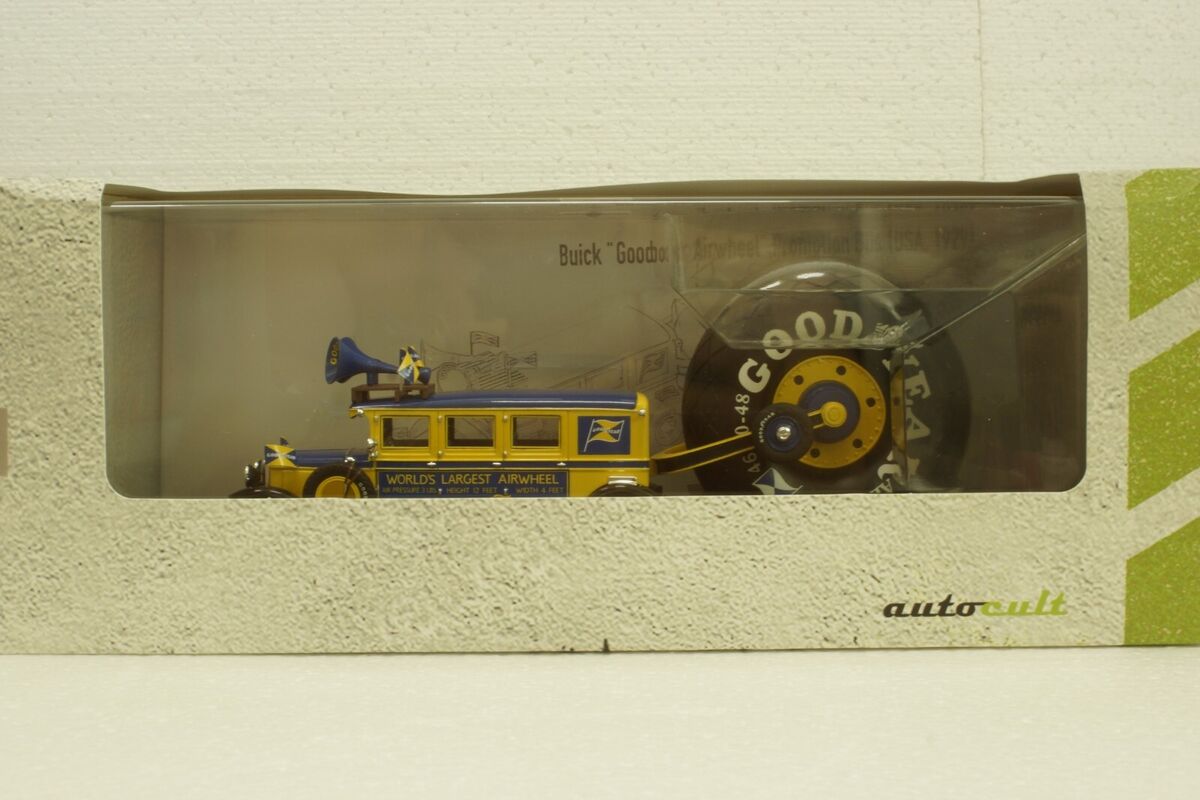 Buick Goodyear Airwheel Promotion Bus, 10012, AutoCult 1:43 Buick Goodyear Airwheel Promotion Bus, 10012, AutoCult 1:43