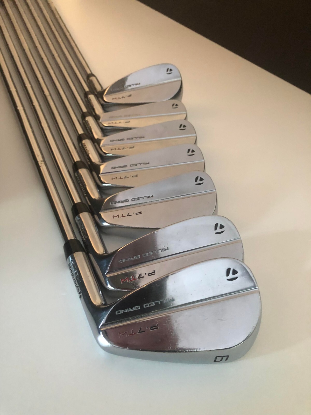Taylormade P7TW Irons / 4PW / Stiff Flex Dynamic Gold eBay