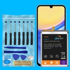 Upgraded Standard Business 5020mAh Battery Tools f Samsung Galaxy A15 5G A156U