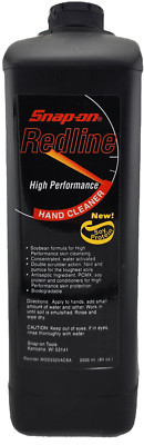Snap-On Redline High Performance Hand Cleaner/Soap, Soy Protein, 84 oz