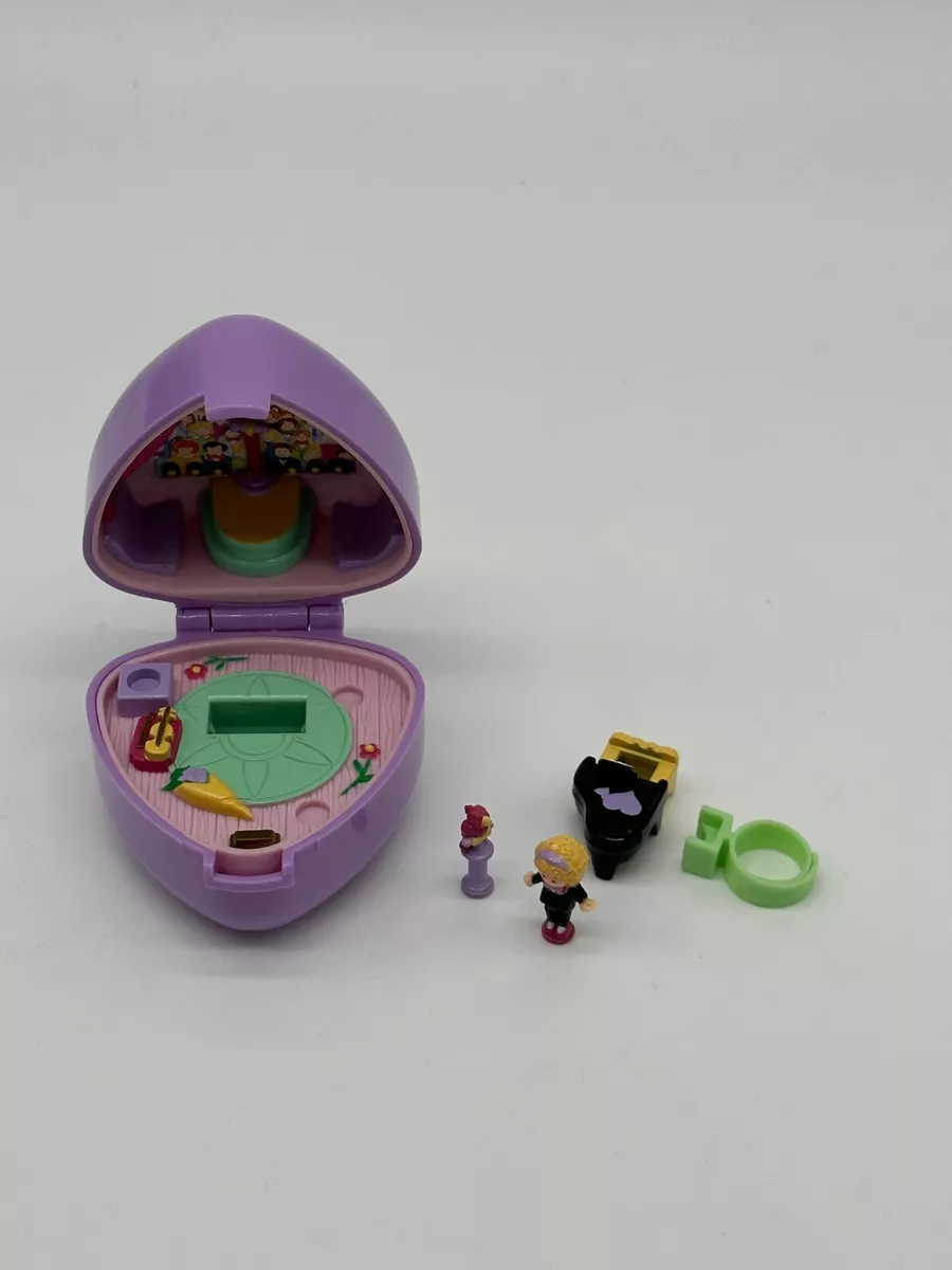Vintage Bluebird Polly Pocket 1991 Piano Recital Figure Piano