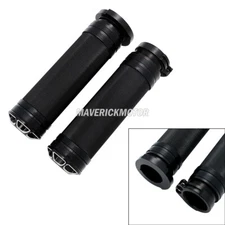 KNURLED 1" HANDLEBAR HAND GRIPS FOR HARLEY FATBOY ROADSTER NIGHTSTER ROAD GLIDE