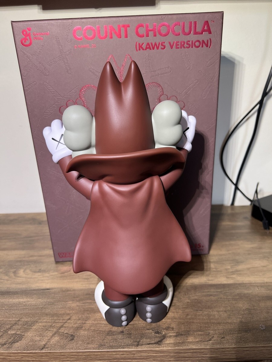 SEALED KAWS general Mills Cereal Monster Count Chocula Brand SEALED KAWS general Mills Cereal Monster Count Chocula Brand