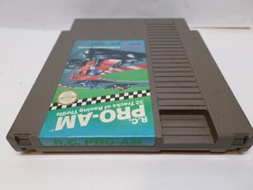 NINTENDO R.C. Videojuego Pro-Am 32 Tracks of Racing Thrills NES probado (J1)