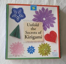 Kirigami Paper Folding And Cutting Kit NEW